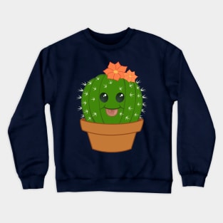 Raspberry Cactus Crewneck Sweatshirt